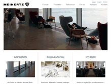 Tablet Screenshot of meinertz.com